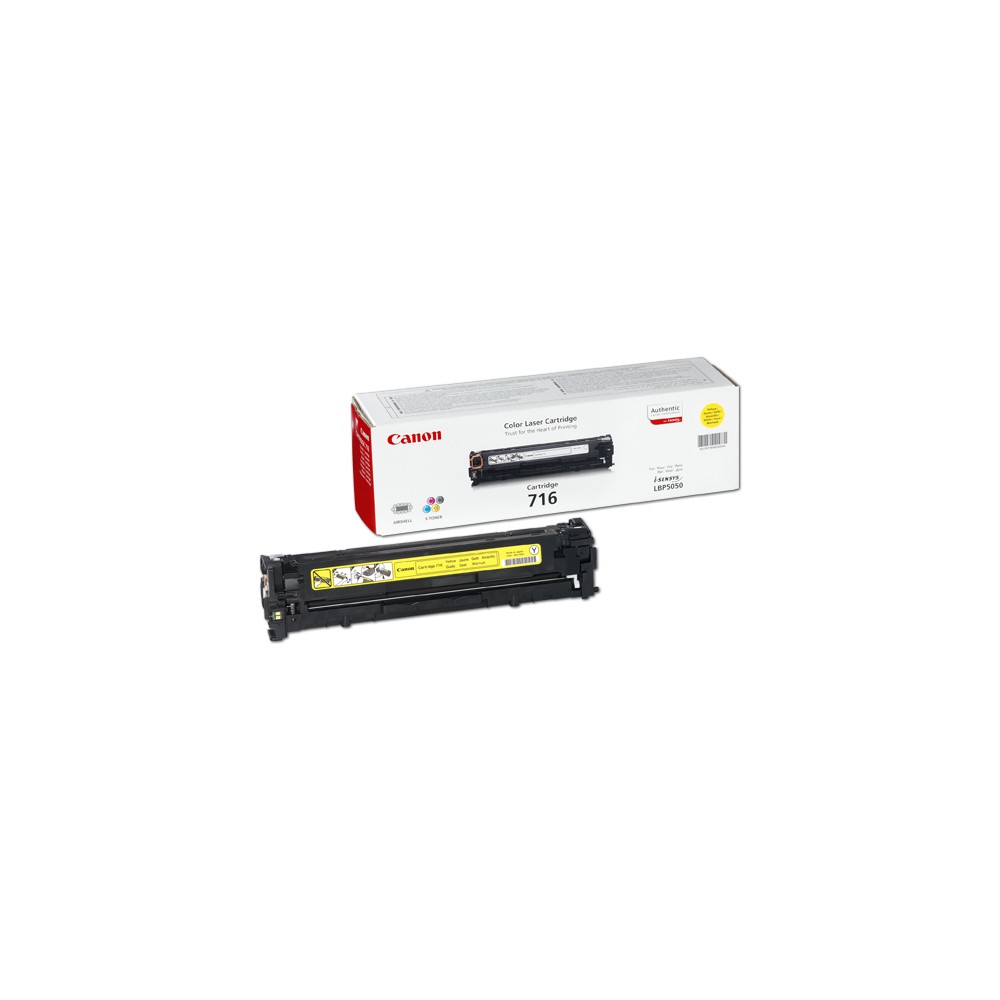 TONER CANON CARTRIDGE 716 YELLOW (1977B002) ORIGINALE