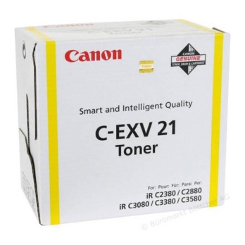 TONER CANON IRC 2380 EXV 21 GIALLO ORIGINALE
