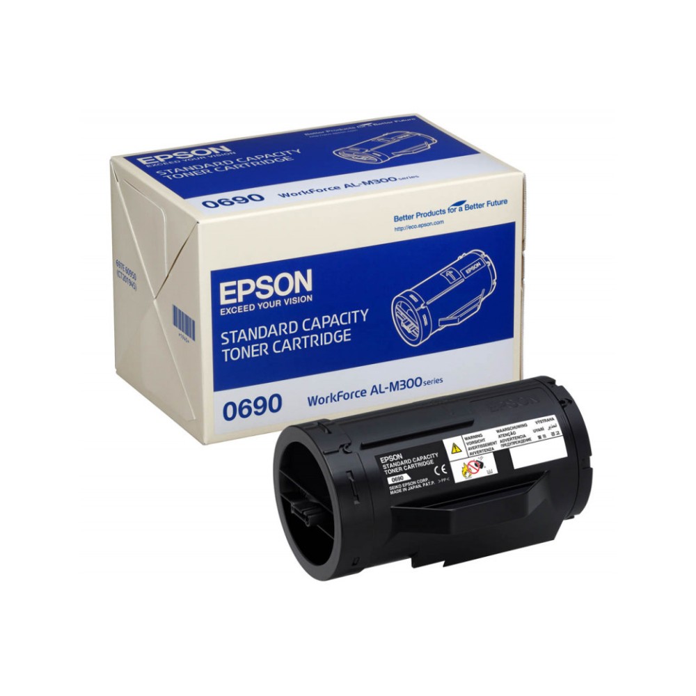 TONER EPSON ACULASER AL M 300 NERO ORIGINALE C13S050690