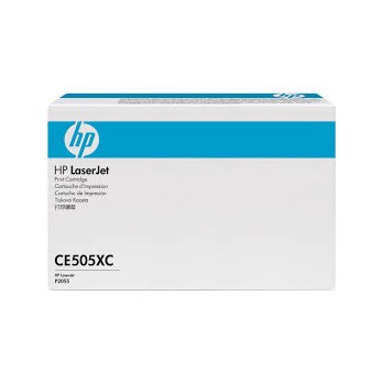 TONER HP CE505XC 6500COPIE CONTRACT ORIGINALE