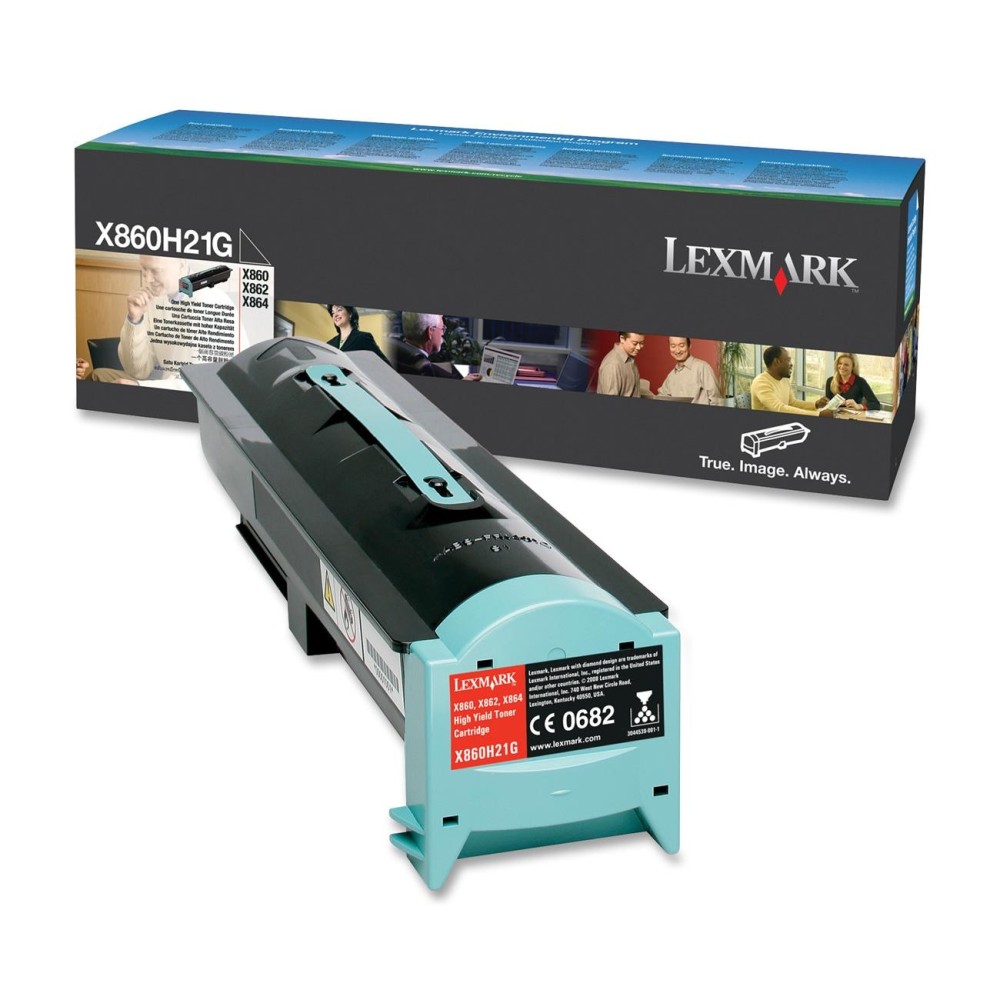 TONER LEXMARK X860H21G NERO ORIGINALE 21G