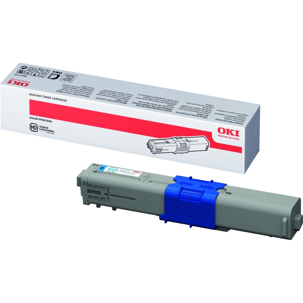 TONER OKI C332 46508710 CIANO ORIGINALE 3000COPIE