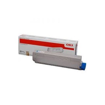 TONER OKI C801 CIANO 44643003 ORIGINALE