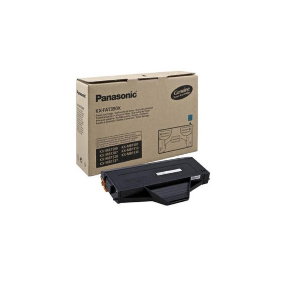TONER PANASONIC KX-FAT390X BLACK ORIGINALE