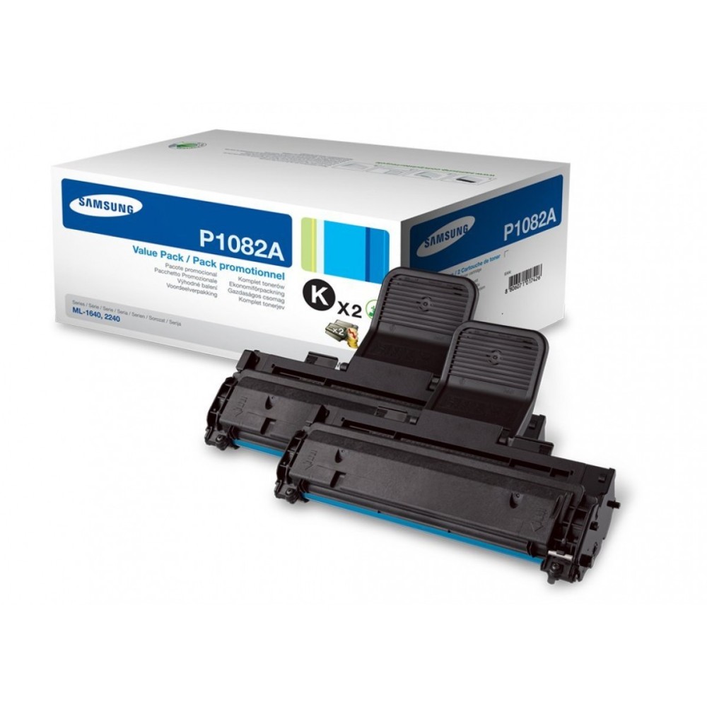TONER SAMSUNG MLT D1082A SV118A 1500COPIE  ORIGINALE MULTIPACK 2 PZ