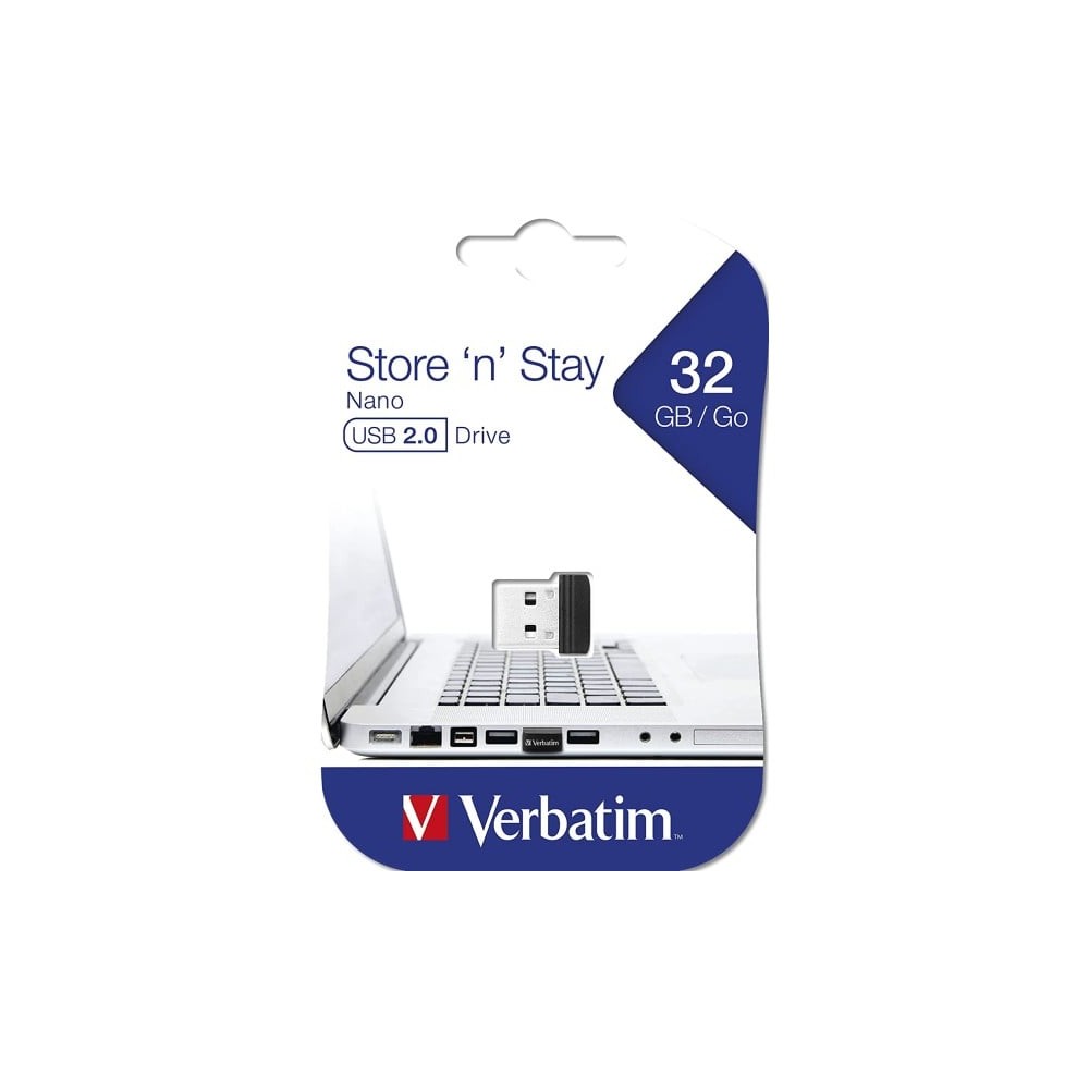 VERBATIM PEN DRIVE 98130 32GB USB DRIVE NANO TASSA SIAE INCLUSA