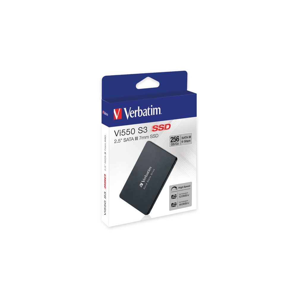 VERBATIM SSD Vi550 S3 2,5 256gb  Cod. 49351 EAN 0023942493518