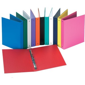CARTELLA MONOCOLORE 4 ANELLI COLORI ASSORTITI