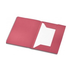 CARTELLE 3 LEMBI MANILLA 200GR 50PZ ROSSO