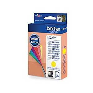CARTUCCIA BROTHER LC 223 YELLOW ORIGINALE 550 PAGINE