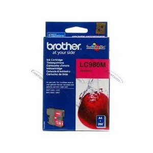 CARTUCCIA BROTHER LC 980 MAGENTAORIGINALE 260 PAGINE