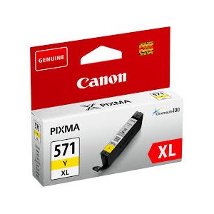 CARTUCCIA CANON CLI 571 Y XL YELLOW 10,8ml ORIGINALE 0334C001