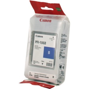 CARTUCCIA CANON PFI 106 BLU 130ML ORIGINALE