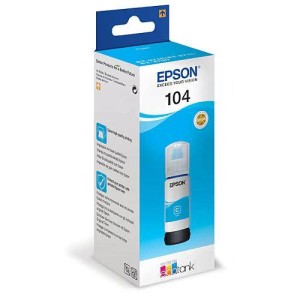 CARTUCCIA EPSON 104 C13T00P240 CYAN ORIGINALE