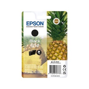 CARTUCCIA EPSON 604 NERO ORIGINALE C13T10G14010