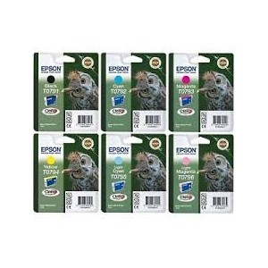 CARTUCCIA EPSON C13T07914010 T0791 NERO ORIGINALE