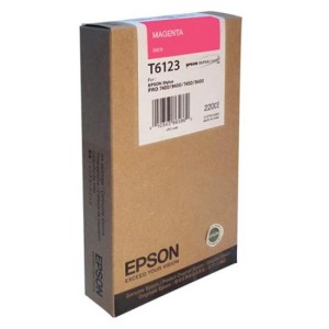 CARTUCCIA EPSON C13T612300 T612 MAGENTA ORIGINALE