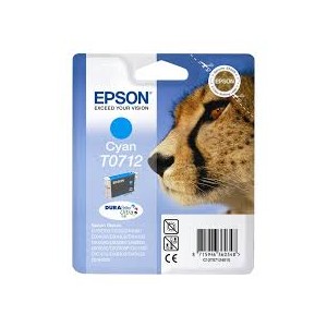 CARTUCCIA EPSON T0712 Cyan ORIGINALE 5.5ml 345 pagine