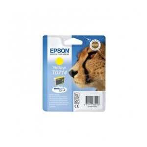 CARTUCCIA EPSON T0714 Yellow ORIGINALE 5.5ml 415 pagine