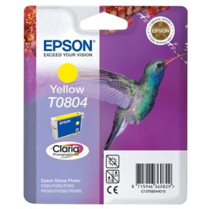 CARTUCCIA EPSON T0804 YELLOW ORIGINALE C13T08044011