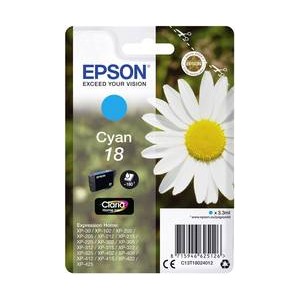 CARTUCCIA EPSON T1802 CYANO C13T18024012 ORIGINALE