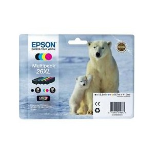 CARTUCCIA EPSON T2616 MULTIPACK C13T26164010 ORIGINALE