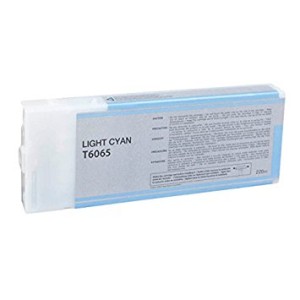 CARTUCCIA EPSON T6065 CYAN CHIARO 220 ML C13T606500 ORIGINALE