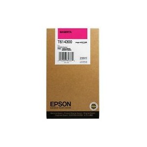 CARTUCCIA EPSON T6143 C13T614300 MAGENTA ORIGINALE 220ML