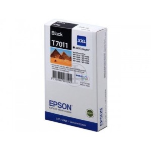 CARTUCCIA EPSON T7011 BLACK ORIGINALE 3400 COPIE
