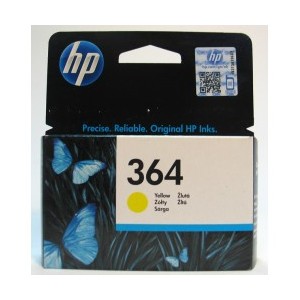 CARTUCCIA HP 364 YELLOW ORIGINALE CB320EE 300 PAGINE
