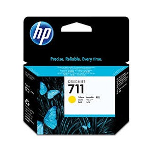 CARTUCCIA HP 711 YELLOW CZ132A ORIGINALE