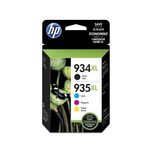 CARTUCCIA HP 934 XL 935XL X4E14AE ORIGINALE KIT 4 COLORI
