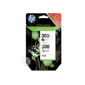 CARTUCCIA HP MULTIPACK HP 300 Bk + HP 300 Colore ORIGINALE CN637EE