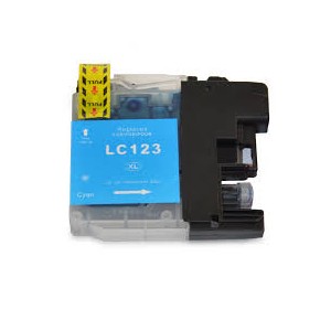 CARTUCCIA X BROTHER LC 121 LC 123 CYAN COMP