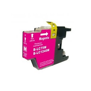CARTUCCIA X BROTHER LC 1240 MAGENTA COMPATIBILE 10ML