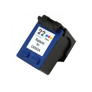 CARTUCCIA X HP 22XL COLORE COMPATIBILE 17ml C9352C