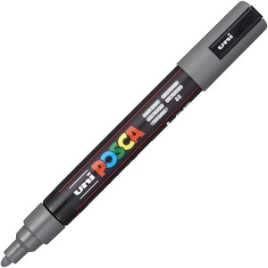 MARKER UNI POSCA PM-5 Grigio Profondo