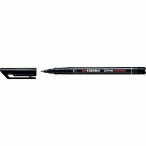 PENNA STABILO OHPEN PUNTA F 0,7MM PERMANENTE COLORE NERO PUNTA