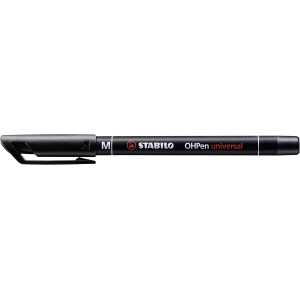 PENNA STABILO OHPEN PUNTA M 1MM PERMANENTE COLORE NERO PUNTA