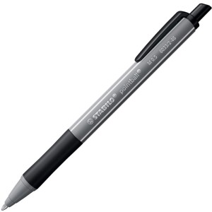 PENNE A SFERA POINTBALL STABILO FUSTO DARK GREY NERA 6033/2-46