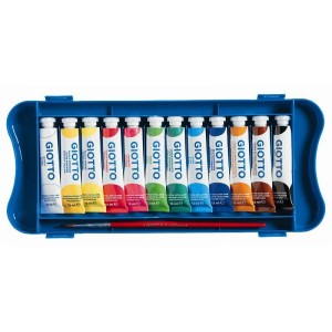 TEMPERA GIOTTO TUBO4 12 ML 12PZ F30410000