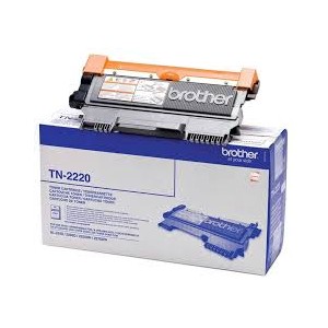 TONER BROTHER TN 2220 NERO ORIGINALE 2600 Copie