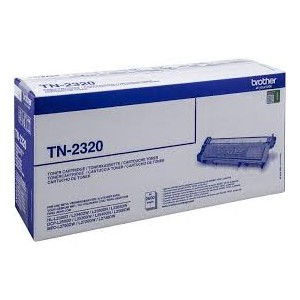 TONER BROTHER TN 2320 NERO ORIGINALE 2600 Copie
