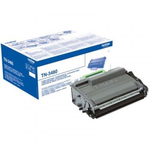 TONER BROTHER TN 3480 NERO ORIGINALE 8000COPIE