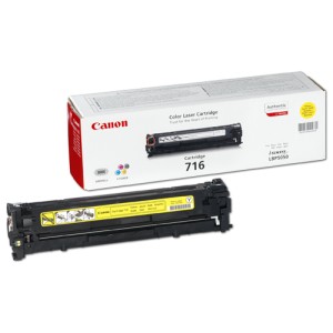 TONER CANON CARTRIDGE 716 YELLOW (1977B002) ORIGINALE