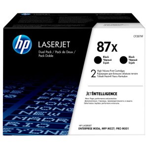 TONER HP CF287XD NERO ORIGINALE MULTIPACK