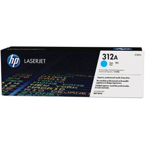 TONER HP CF381A CYAN ORIGINALE
