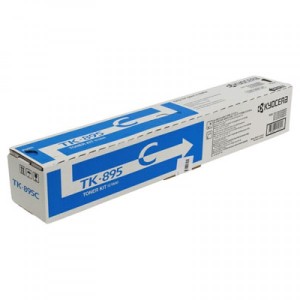 TONER KYOCERA TK 895 CYAN 6000 COPIE ORIGINALE 1T02K0CNL0 FS C8020 FS C8025