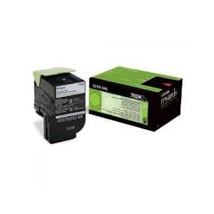 TONER LEXMARK 70C2HK0 702HK ORIGINALE 4000COPIE