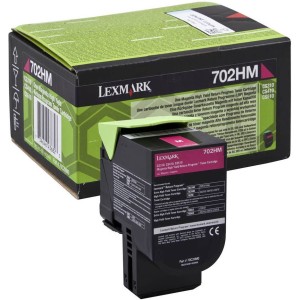 TONER LEXMARK 70C2HM0 702HM MAGENTA 3000 COPIE ORIGINALE